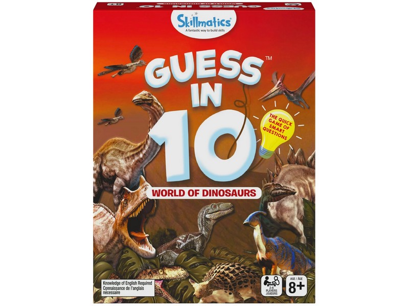 Dinosaur Trivia Card Game Ages 8+