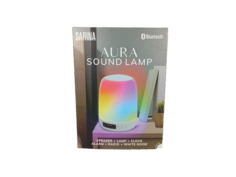 3-in-1 LED Speaker, Lamp & Clock