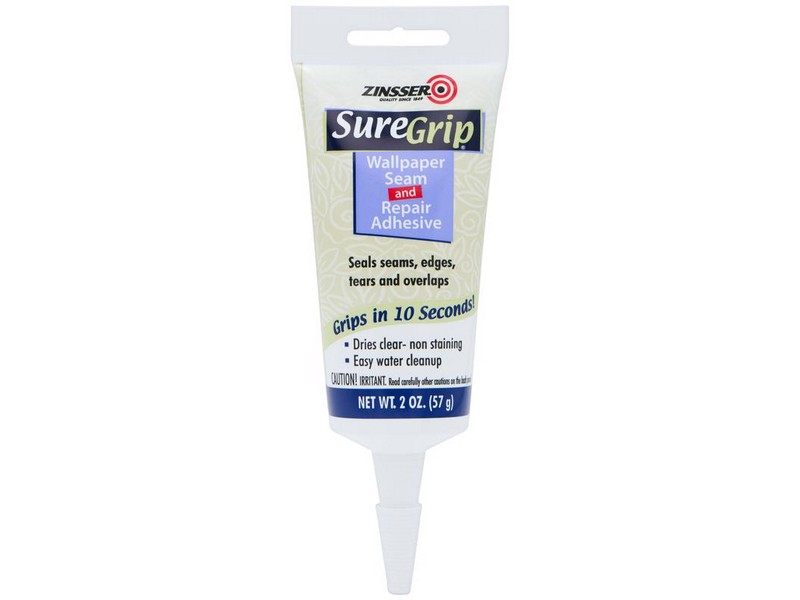 Zinsser SureGrip High Strength Clear Wallpaper Adhesive 2 oz