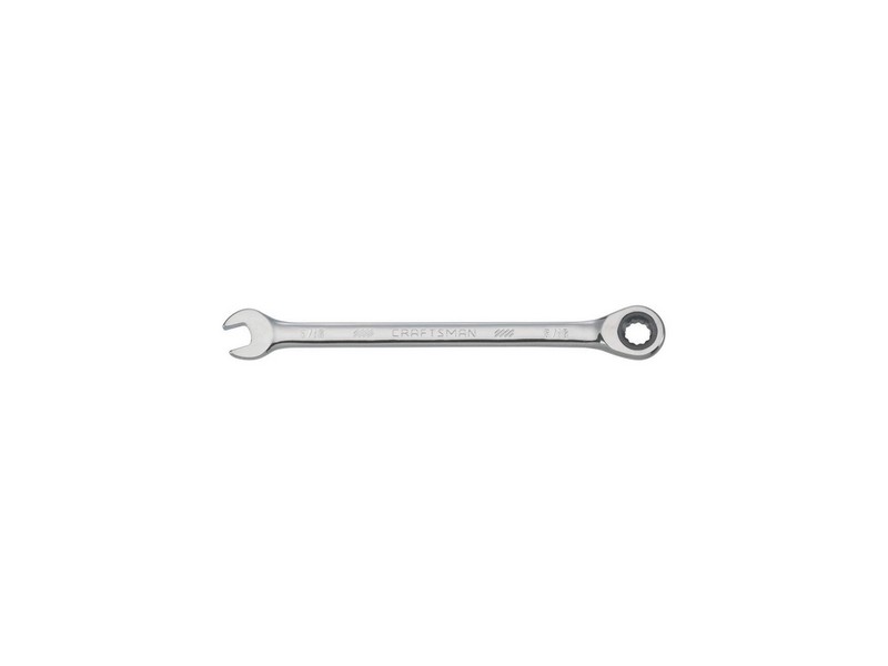 Craftsman 12 Point SAE Ratcheting Wrench 4.4 in. L 1 pc