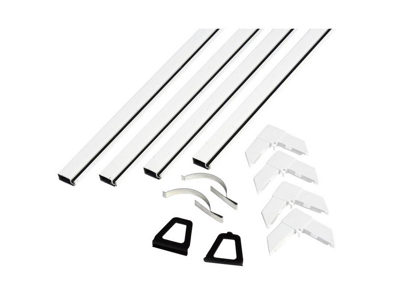 Phifer Gloss White Aluminum Screen Frame Kit 1 pk