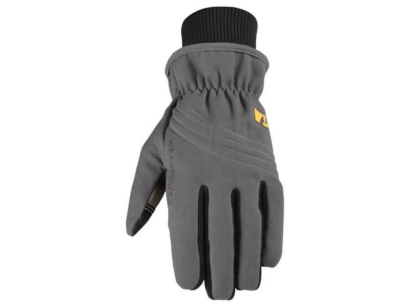 Wells Lamont Men's Outdoor Winter Work Gloves Black/Gray L 1 pair