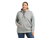 Women's Ariat Rebar Hoodie Grey