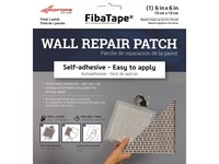 Adfors FibaTape 6 in. L X 6 in. W Fiberglass Mesh White Self Adhesive Wall Repair Patch