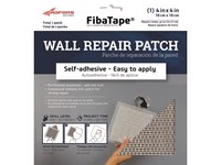 ADFORS FibaTape 4 in. L X 4 in. W Fiberglass Reinforced Aluminum White Self