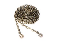 Koch Industries 1/4 in. Welded Steel Binder Chain .250 in. D X 12 ft. L