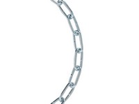 Koch Industries 2/0 in. Straight Link Steel Coil Chain 0.189 in. D X 20 ft.