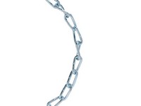 Koch Industries 1/0 in. Twist Link Steel Coil Chain 0.177 in. D X 20 ft. L