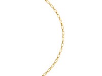 Koch Industries 1/0 in. Oval Link Brass Chain 0.177 in. D X 10 ft. L