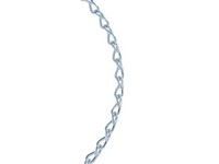 Koch Industries #14 Sizes Single Jack Steel Chain .242 in. D X 20 ft. L