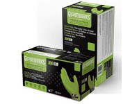 Gloveworks Nitrile Disposable Gloves Large Green Powder Free 100 pk