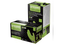 Gloveworks Nitrile Disposable Gloves Medium Green Powder Free 100 pk