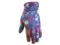 Wells Lamont Women's Indoor/Outdoor Botanical Work Gloves Multicolor M 1 pk