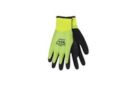 Kinco Hydroflector Men's Knit Wrist Cuff Waterproof Gloves Black/Green L 1