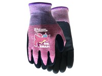 Watson Gloves Homegrown XS Polyester Knit Oh, Snap! Pink Gardening Gloves