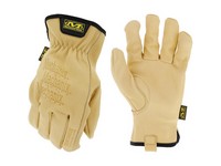Mechanix Wear Durahide Cow Driver Women's Work Gloves Brown M 1 pair