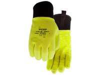 Watson Gloves L PVC True Grit Green/Black Dipped Gloves
