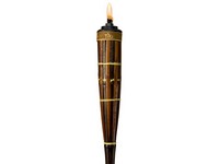 TIKI Easy Pour Brown Bamboo 60 in. Tiki Outdoor Torch 1 pc