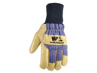 Wells Lamont Men's Outdoor Cold Weather Work Gloves Blue/Tan L 1 pk