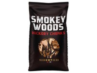 Smokey Woods All Natural Hickory Wood Smoking Chunks 350 cu in