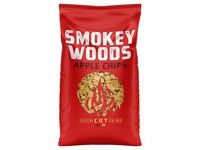 Smokey Woods All Natural Apple Wood Smoking Chips 192 cu in