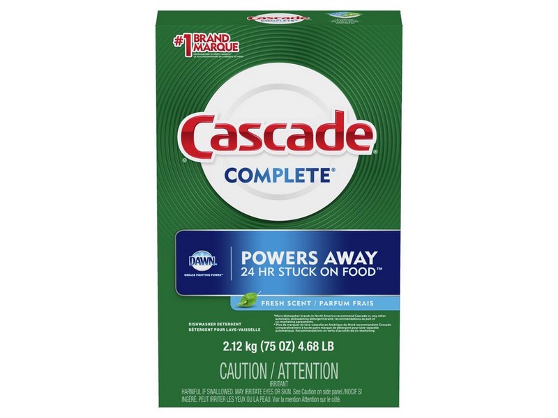 Cascade Complete Fresh Scent Powder Dishwasher Detergent 75 oz 1 pk