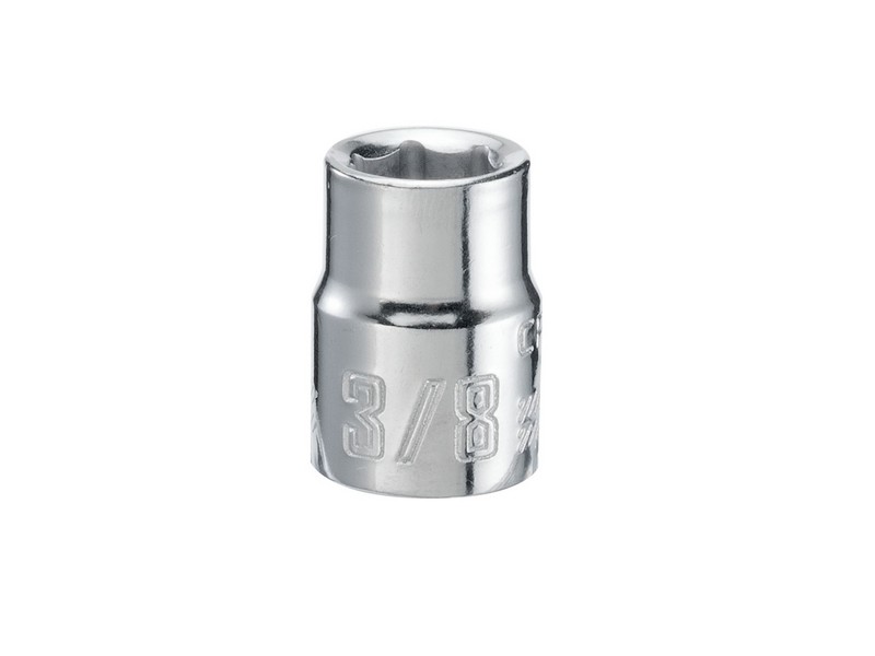 Craftsman 3/8 in. X 3/8 in. drive SAE 6 Point Standard Shallow Socket 1 pc
