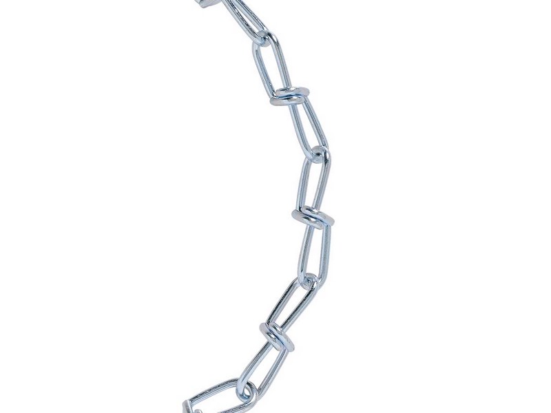 Koch Industries #1 Double Loop Carbon Steel Chain 0.072 in. D X 20 ft. L