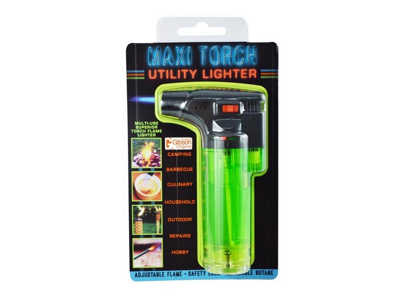 GEI Maxi Torch Multi-Purpose Lighter 12 pk
