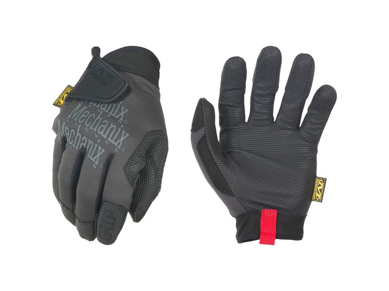 Mechanix Wear Men's Full Finger Work Gloves Black/Gray XL 1 pair
