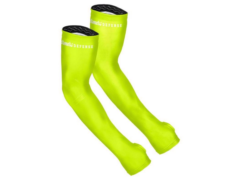 Farmers Defense L/XL Polyester/Spandex High-Vis Yellow Protection Sleeves