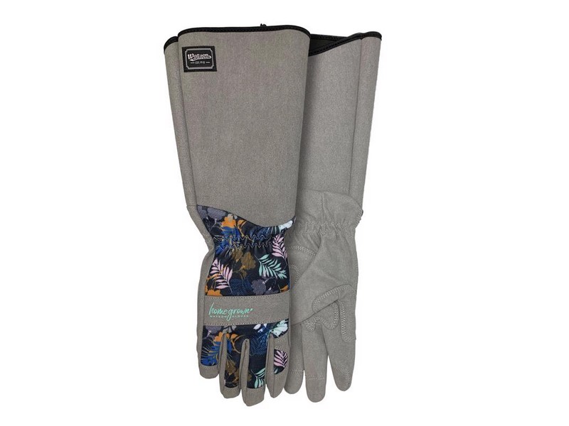 Watson Gloves Homegrown L Spandex Game of Thorns Gray Gardening Gloves
