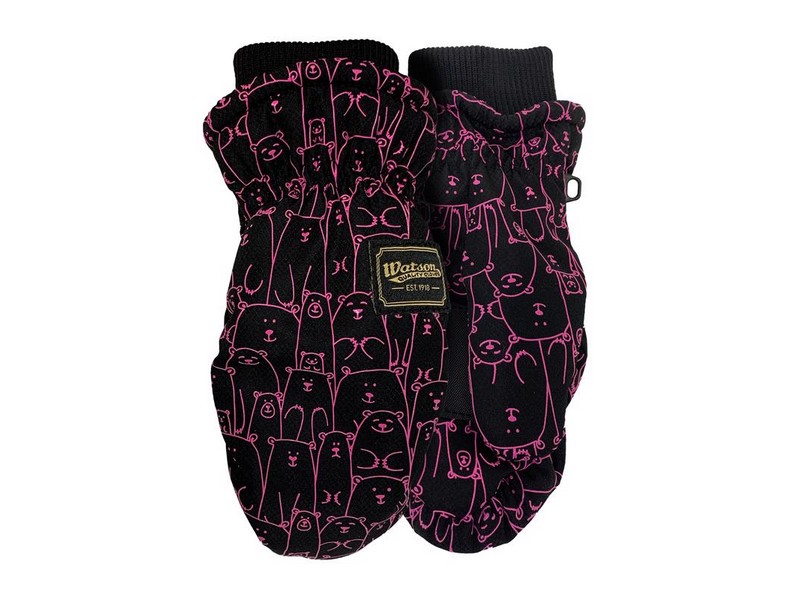 Watson Gloves XS Nylon Lil Bear Mitts Pink Cold Weather Gloves