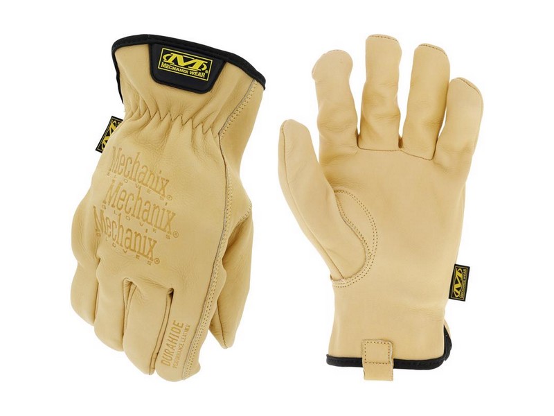 Mechanix Wear Durahide Cow Driver Women's Work Gloves Brown M 1 pair