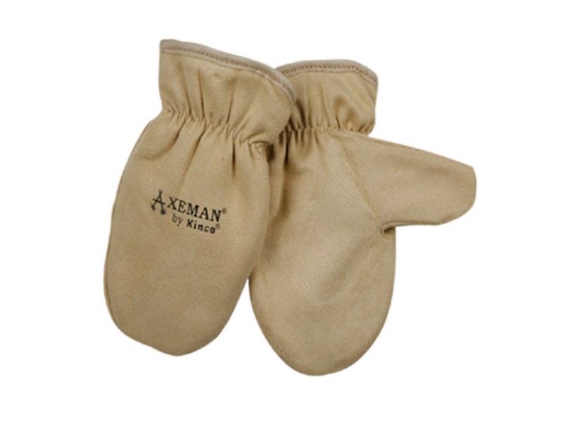 Kinco Axeman Unisex Outdoor Work Mittens Brown Youth 1 pair
