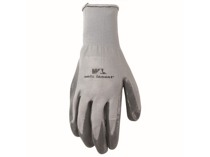 Wells Lamont Men's Work Gloves Gray L 3 pk