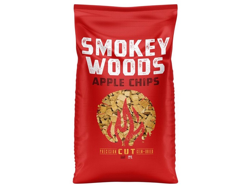 Smokey Woods All Natural Apple Wood Smoking Chips 192 cu in