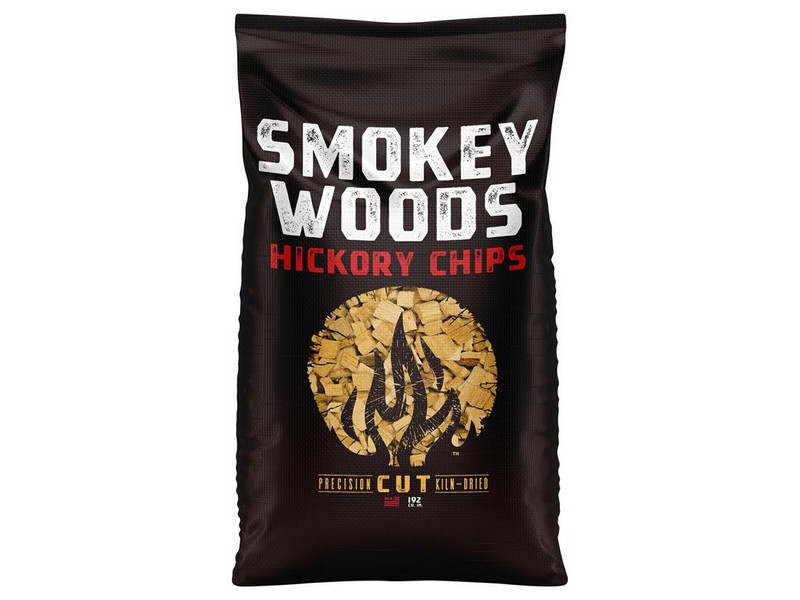 Smokey Woods All Natural Hickory Wood Smoking Chips 192 cu in