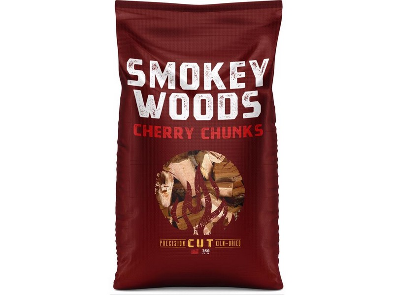 Smokey Woods All Natural Cherry Wood Smoking Chunks 350 cu in