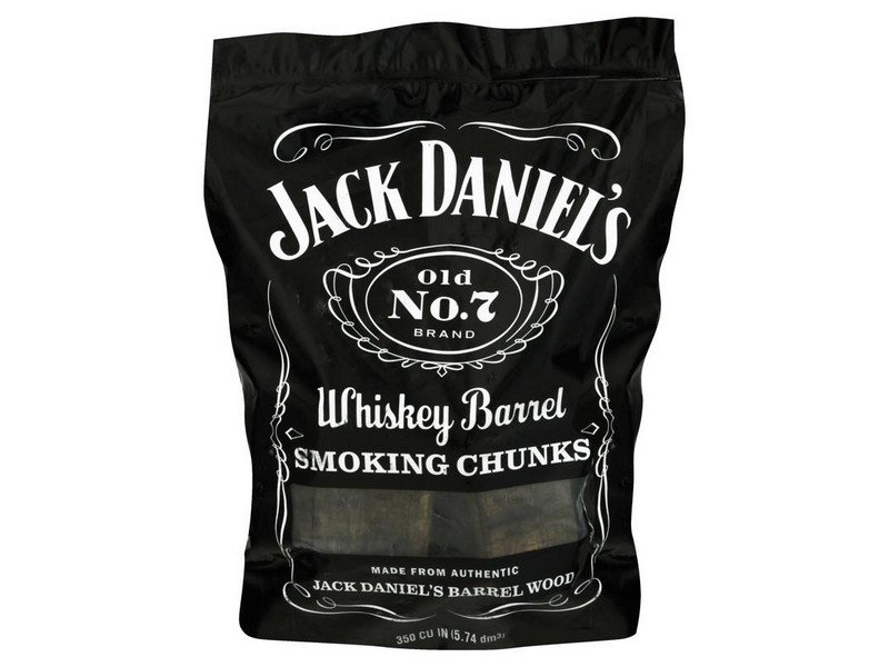 Jack Daniels Whiskey Barrel All Natural Whiskey Oak Wood Smoking Chunks 350