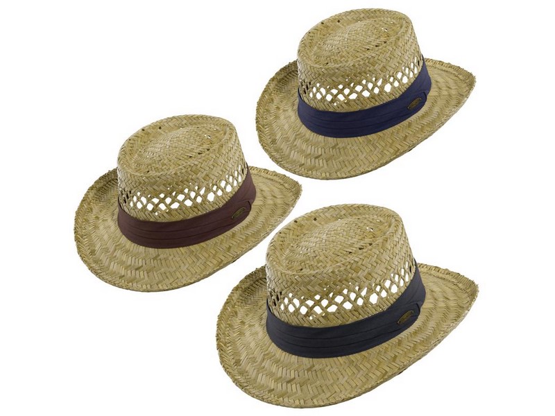 Panama Jack Gambler Hat Assorted One Size Fits Most