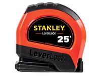 Stanley LeverLock 25 ft. L X 1 in. W Tape Measure 1 pk