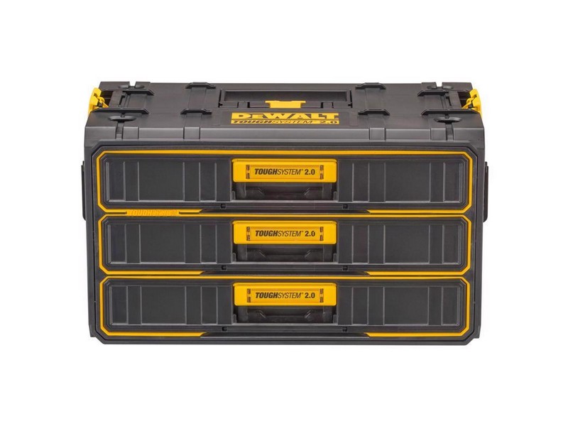 DeWalt ToughSystem 2.0 21.3 in. Tool Box Black/Yellow
