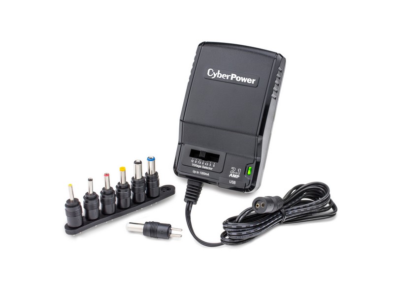 CyberPower 20 AWG 9 V 5 ft. L Power Adapter