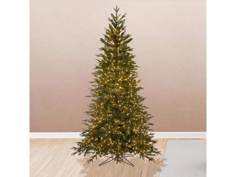 Holiday Bright Lights 1-2 Tree 7 ft. Full LED 400 ct Winchester Pine Color