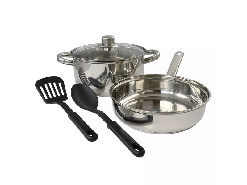 Gibson 5 piece Stainless Cookware Set