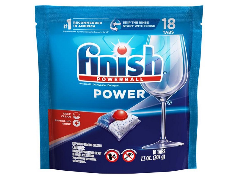 Finish Powerball Fresh Scent Pods Dishwasher Detergent 7.3 oz 18 pk