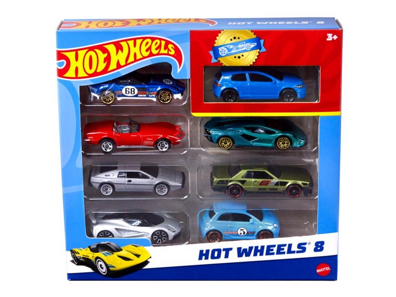 Mattel Hot Wheels Basic Car Assorted 8 pc