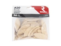 Richelieu Flat Wood Plate Joining Biscuits 2.25 in. L 50 pk Natural