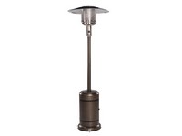 Living Accents 46000 BTU Propane Steel Freestanding Patio Heater 250 sq ft